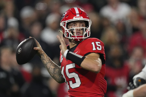 Reports indicate Georgia quarterback Carson Beck has entered the transfer portal and postponed his NFL draft intentions.