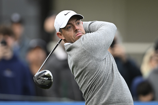 Rory McIlroy scores a hole-in-one at Spyglass Hill during his first PGA Tour appearance since September.