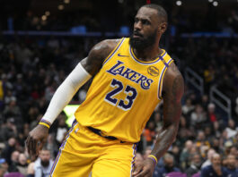 Los Angeles Lakers forward LeBron James