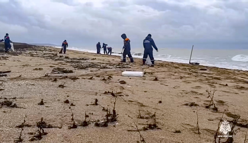 Officials in Crimea appointed by Russia declare a state of emergency as oil spill impacts Sevastopol.