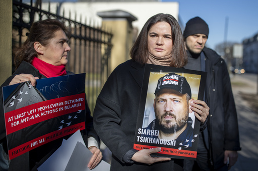 A jailed Nobel Prize winner highlights violations of human rights in Belarus.