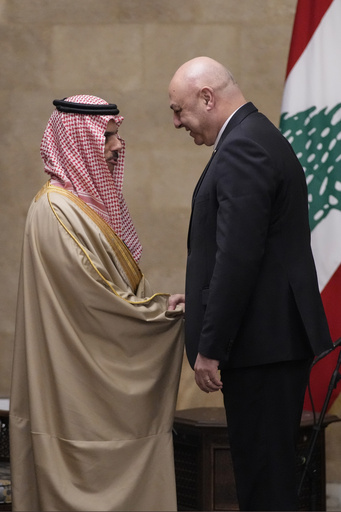 Saudi Foreign Minister visits Lebanon for the first time in ten years following a period of strained relations.