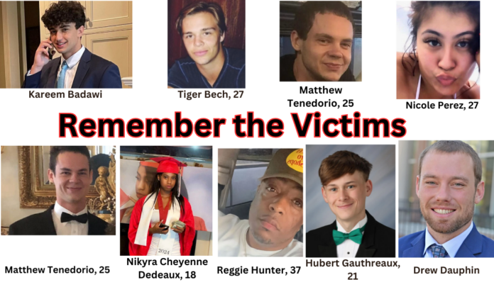 Victims of New Year's tragedy in New Orleans by USLive