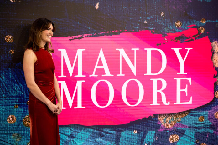 TODAY -- Pictured: Mandy Moore on Wednesday, October 11, 2023 -- (Photo by: Nathan Congleton/NBC via Getty Images)