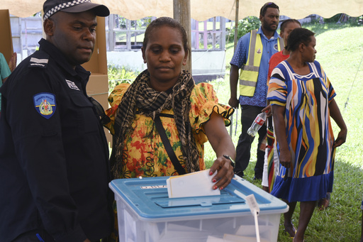 Vanuatu conducts emergency election following a devastating earthquake one month prior.