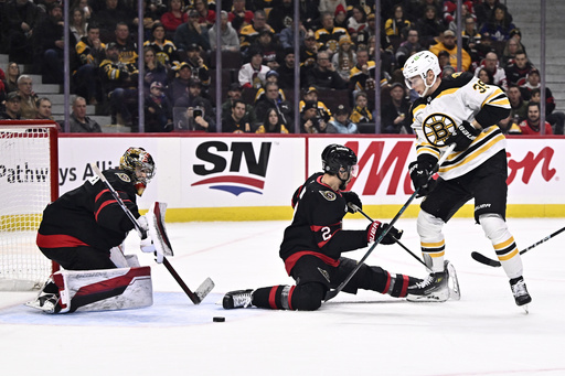 Tim Stutzle’s decisive shootout goal propels Senators past Bruins 6-5