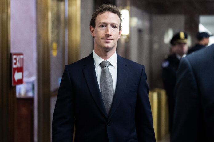 UNITED STATES - JANUARY 31: Mark Zuckerberg, CEO of Meta, arrives to testify before the Senate Judiciary Committee hearing titled 