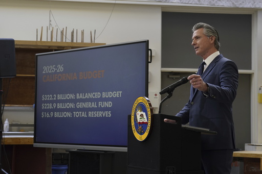 California Governor Unveils $322B Budget Plan Ending Two-Year Funding Deficits