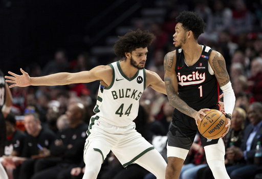 Avdija nets 30 points as the Blazers defeat Lillard and the Bucks 125-112