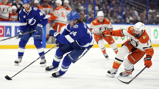 Jake Guentzel nets decisive shootout goal, leading Lightning to 4-3 victory against Ducks