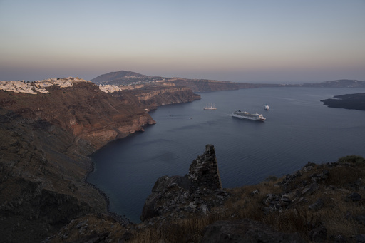 Rising volcanic activity observed on Santorini, a famous Greek tourist destination