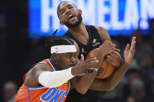 Gilgeous-Alexander nets 40 points in Thunder’s 134-114 victory over Cavaliers in clash of NBA frontrunners.