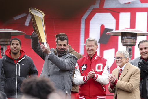 Ohio State commemorates its national championship journey amidst transitions and goodbyes.