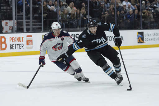 Werenski netted an overtime goal, leading the Blue Jackets to a 3-2 comeback victory over Utah.