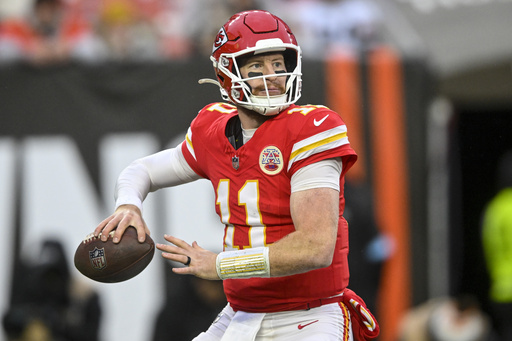 Chiefs to launch Carson Wentz as quarterback versus Denver, aiming for a playoff spot with a victory.