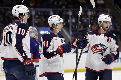 Horvat nets two goals as Islanders defeat Blue Jackets 3-1