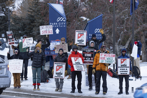 Uncommon strike by ski patrollers at America’s largest ski resort leads to extended wait times and terrain closures