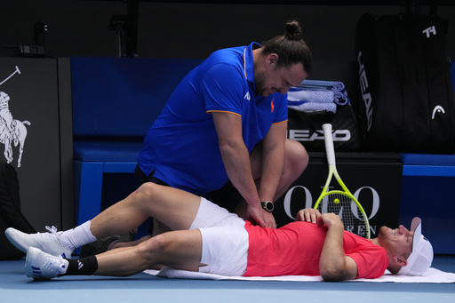 Tommy Paul of the USA advances to the quarterfinals of the Australian Open