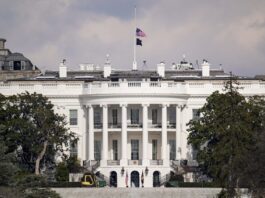 FILE - The White House is seen, Jan. 20, 2025, in Washington. (AP Photo/Mike Stewart, File)