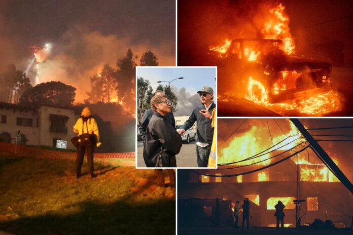 Karen Bass, Los Angeles Fire