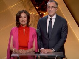 2025 Oscar nominations announced: Bowen Yang and Rachel Sennott (Photo: Good Morning America/video)