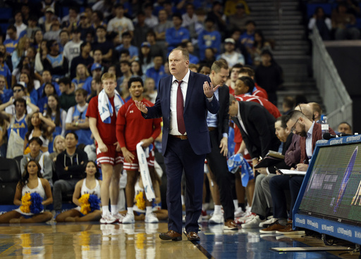 Wisconsin, ranked 18th, loses to UCLA 85-83, ending their seven-game winning run.