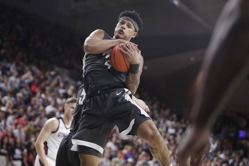 Graham Ike nets 21 points as No. 18 Gonzaga triumphs over Washington State 88-75