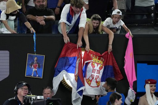 Novak Djokovic demands an apology before engaging with the local TV station at the Australian Open.