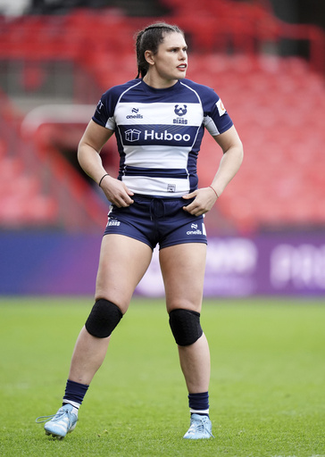 Rugby player Ilona Maher shines in her first match before a record audience for Bristol Bears.