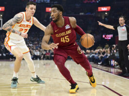 Cleveland Cavaliers guard Donovan Mitchell