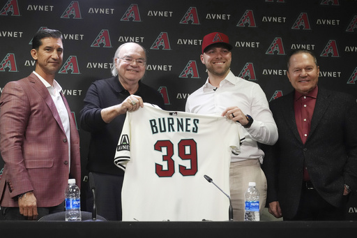 Star Pitcher Corbin Burnes signs with Diamondbacks as they aim to expand their budget for NL West competition.