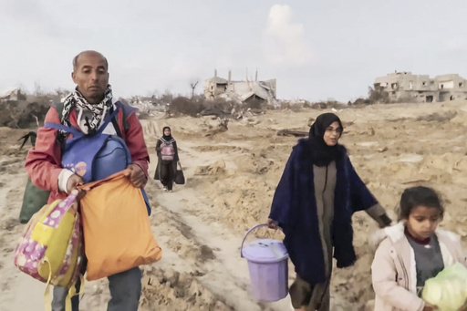 A Gaza family’s return home after 15 months of conflict reveals the devastation.