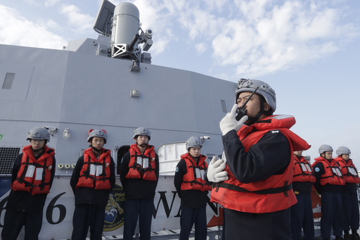 Taiwan showcases maritime defenses in response to escalating tensions with China.