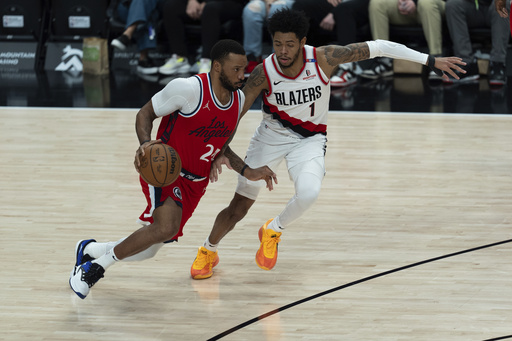 Norman Powell contributes 23 points as the Clippers secure a 118-89 victory over the Trail Blazers.