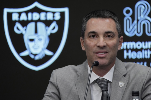 Las Vegas Raiders dismiss general manager Tom Telesco following a single season.