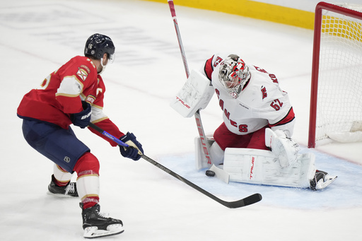 Jaccob Slavin’s decisive goal in the third period propels Hurricanes to a 3-1 victory against Panthers