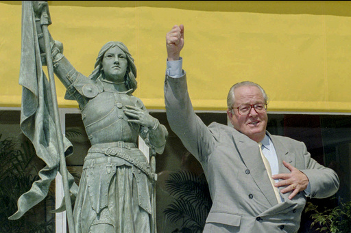 Jean-Marie Le Pen, prominent far-right figure in France recognized for his inflammatory immigration views, passes away at age 96.