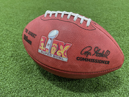 Super Bowl game balls prepared shortly after the teams are confirmed