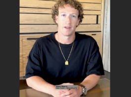 Mark Zuckerberg wearing Made 1 wristwatch