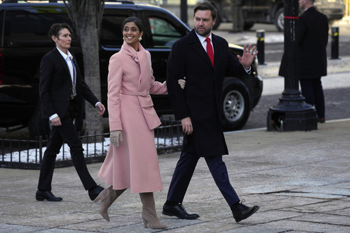 ice President-elect JD Vance and his wife, Usha Vance