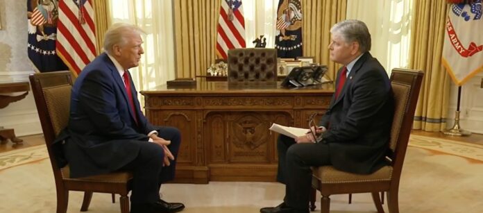 Donald Trump - First exclusive Intervies with Sean Hannity on Fox News (Photo: Fox News/Video)