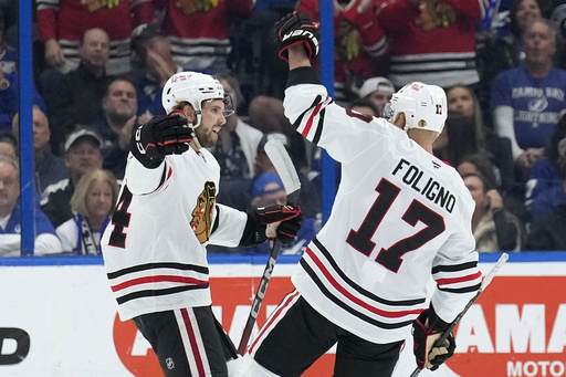 Connor Bedard’s stunning goal propels Blackhawks to a 4-1 victory against Lightning