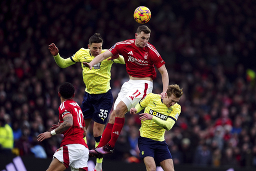 Chris Wood agrees to a two-year contract renewal with Nottingham Forest.