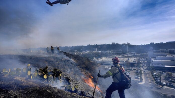 Los Angeles Braces for Twin Threats: Wildfires and Mudslides (Photo: FOX26/YouTube)