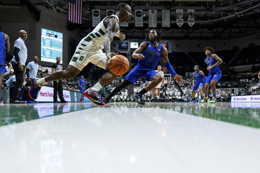 PJ Haggerty tallies 18 points as No. 18 Memphis rallies for a 77-68 victory against Charlotte