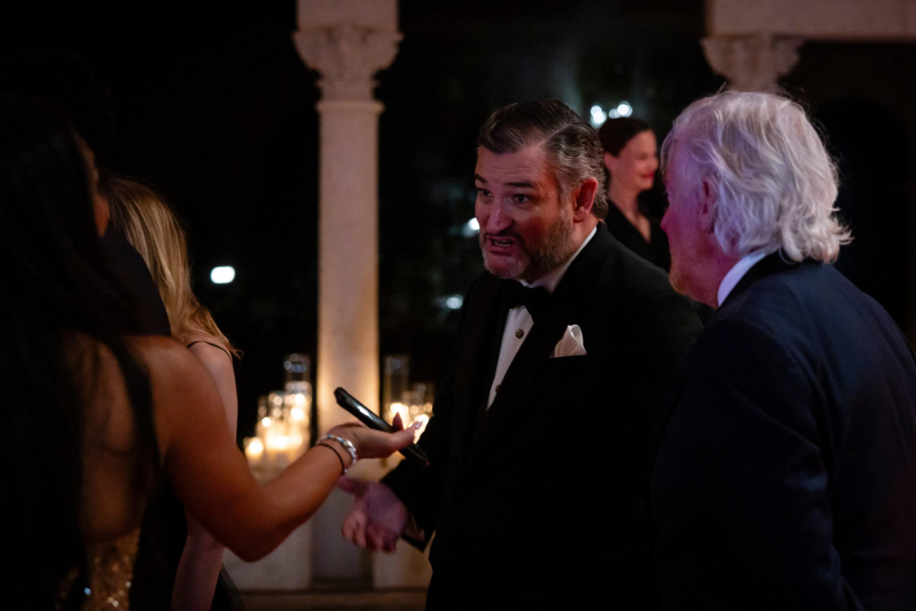 Sen. Ted Cruz at Trump's New Year's Eve bash.Eva Marie Uzcategui/Getty Images