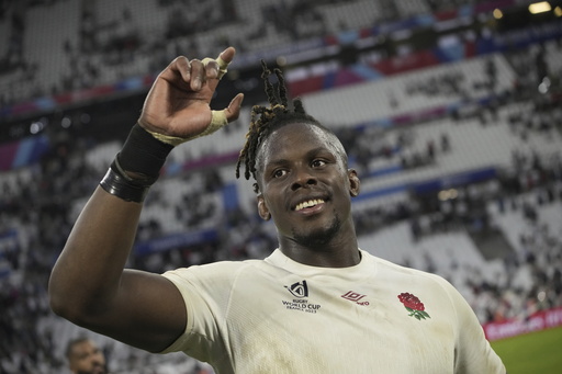 Itoje takes over as England’s captain for the Six Nations rugby championship, stepping in for George.