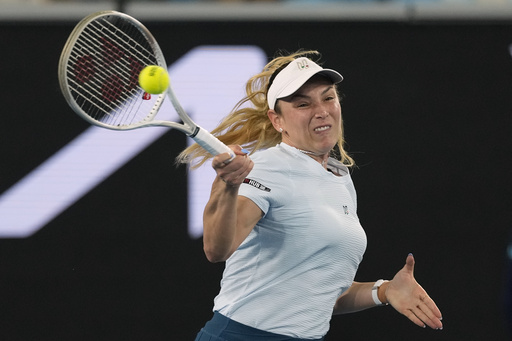 Croatian tennis star Donna Vekic expresses her support for Los Angeles amid the wildfires.