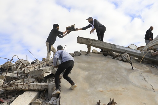 As the Gaza ceasefire takes hold, a horrific task emerges: tallying and retrieving the deceased.