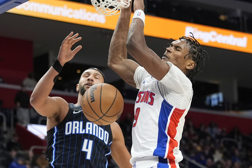 Jaden Ivey sustains leg injury in final quarter during Pistons win against Magic